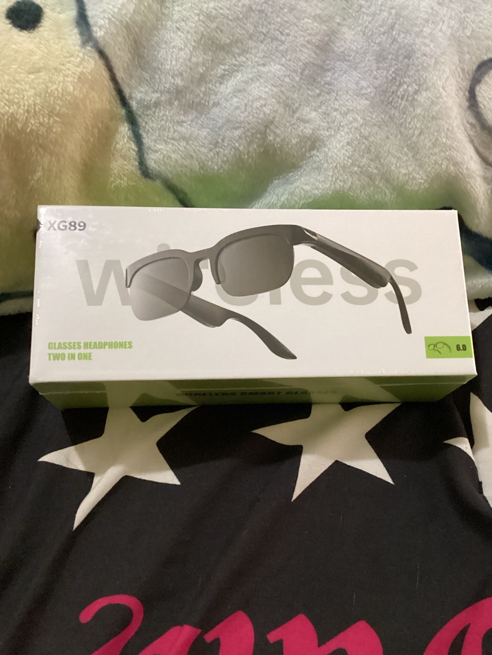 Wireless Sunglasses Headphones - Black